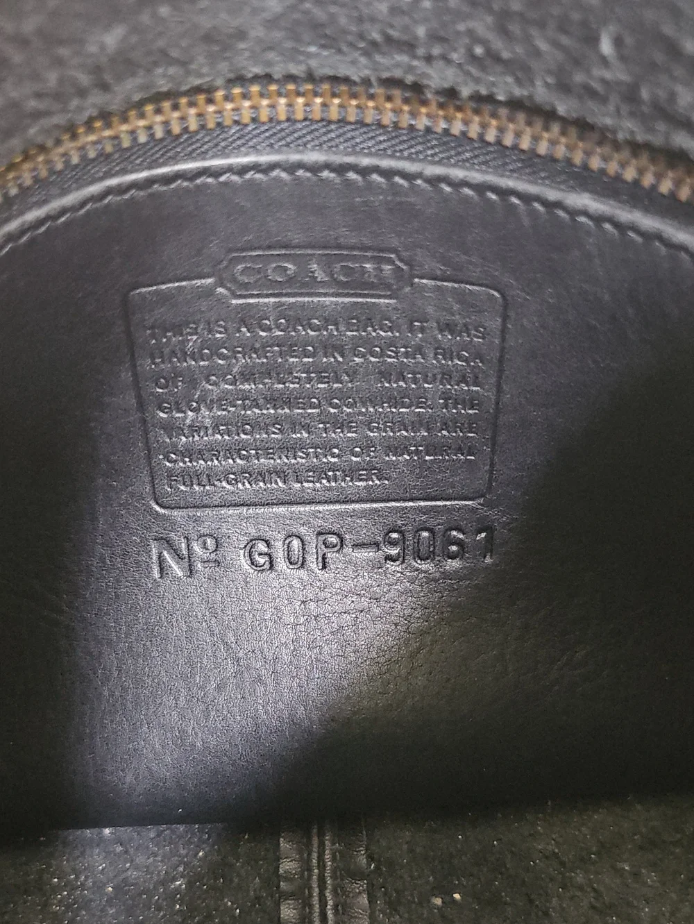 COACH 9061 VINTAGE RAMBLERS LEGACY BAG BFPM-08-226